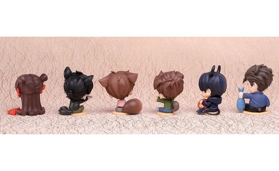 Time Raiders ChiBi Figures 6-Pack Cute Animal 5 - 6 cm product photo