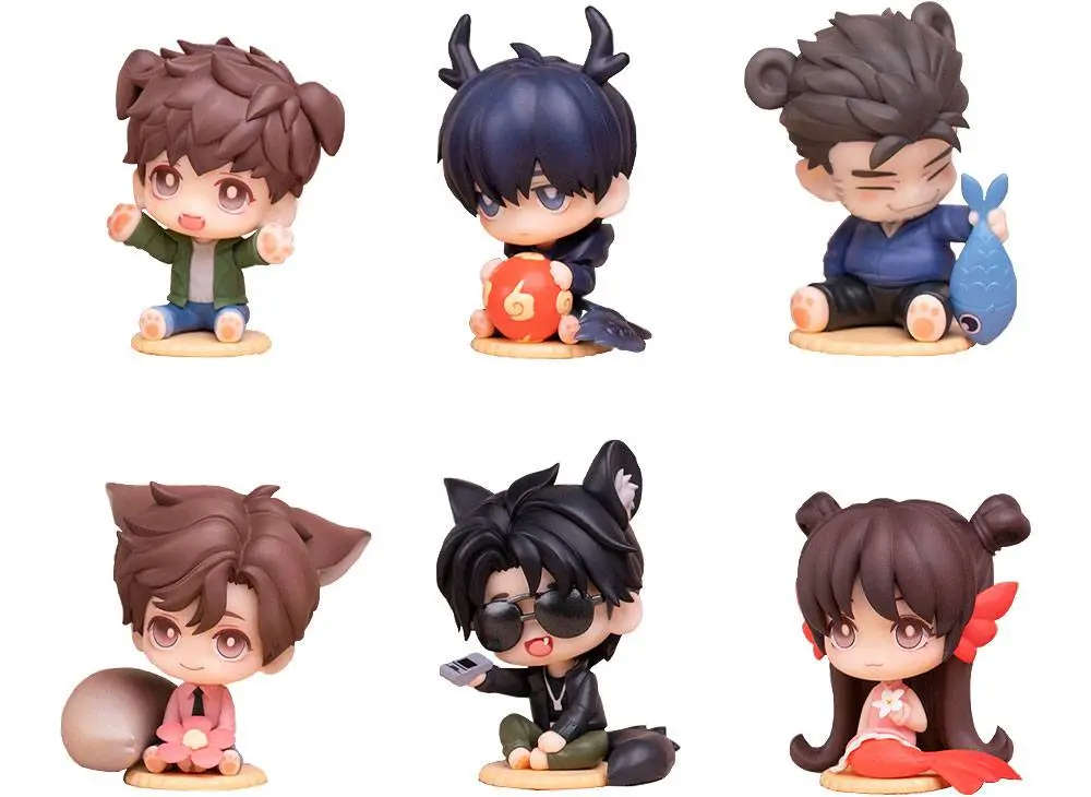 Time Raiders ChiBi Figures 6-Pack Cute Animal 5 - 6 cm product photo
