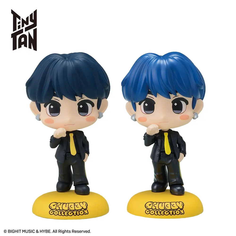 TinyTAN / BTS Chubby Collection MP PVC Statue Butter SUGA 7 cm product photo