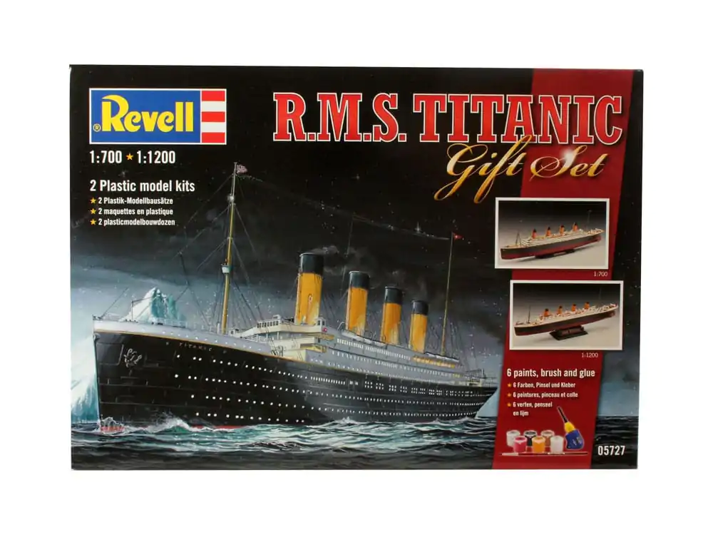 Titanic Model Kit Gift Set 1/700 + 1/1200 R.M.S. Titanic product photo