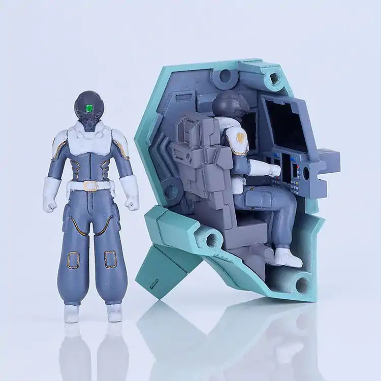Titanomachia Moderoid Plastic Model Kit 1/48 Side:GR Vector 18 cm product photo