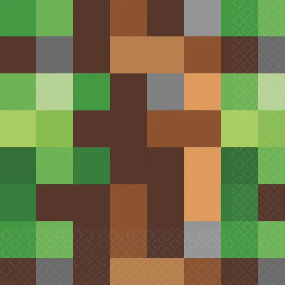 Minecraft napkin 16 pieces 33*33 cm product photo
