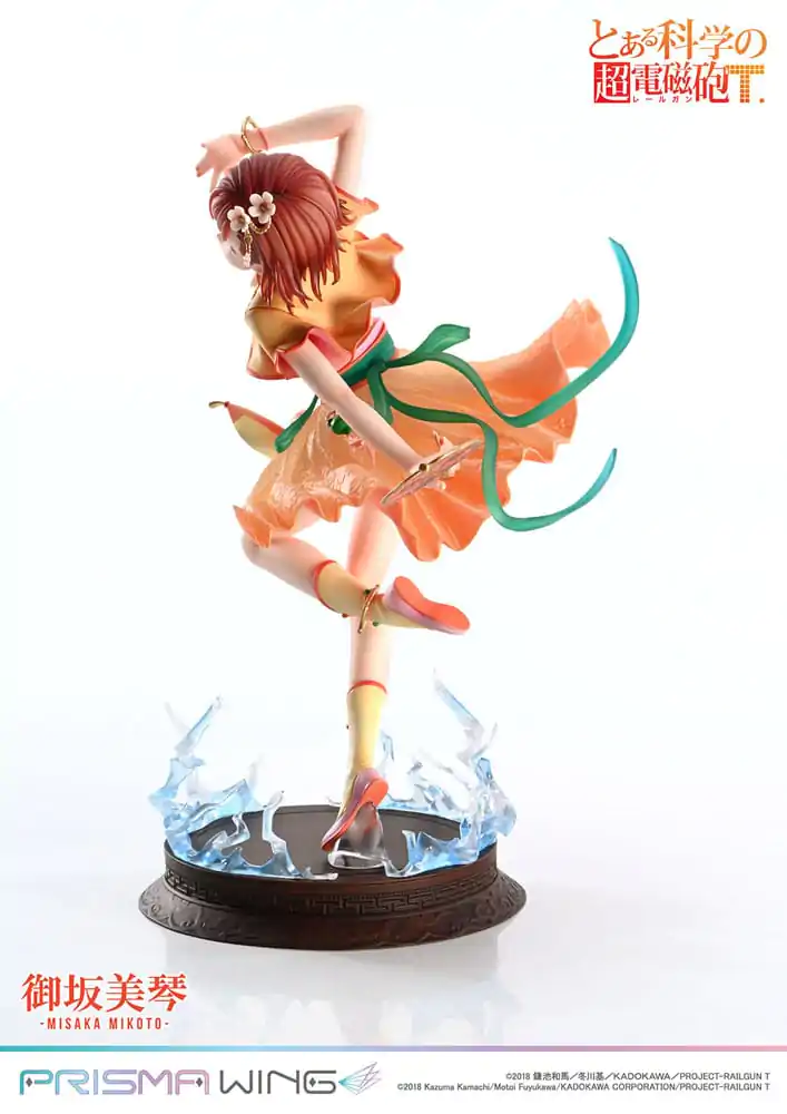 To Aru Kagaku no Railgun Prisma Wing PVC Statue 1/7 Misaka Mikoto 22 cm product photo