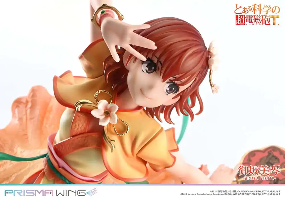 To Aru Kagaku no Railgun Prisma Wing PVC Statue 1/7 Misaka Mikoto 22 cm product photo