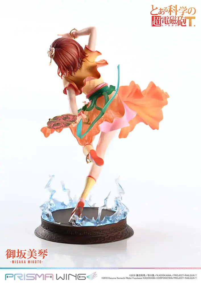 To Aru Kagaku no Railgun Prisma Wing PVC Statue 1/7 Misaka Mikoto 22 cm termékfotó