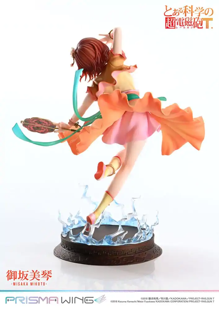 To Aru Kagaku no Railgun Prisma Wing PVC Statue 1/7 Misaka Mikoto Bonus Version 22 cm product photo