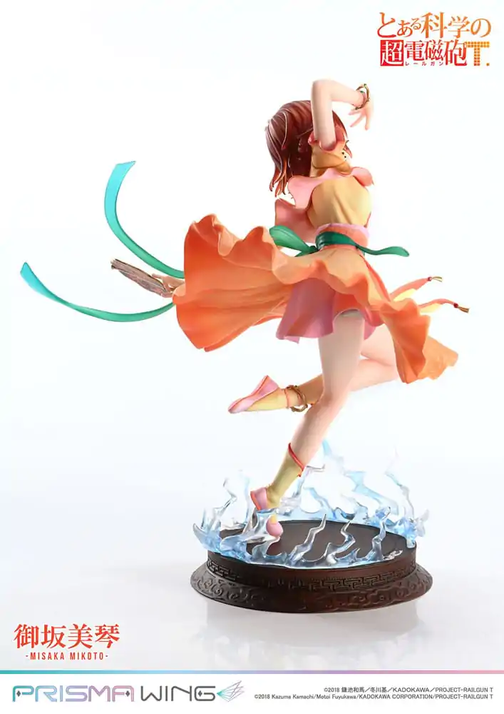 To Aru Kagaku no Railgun Prisma Wing PVC Statue 1/7 Misaka Mikoto Bonus Version 22 cm product photo