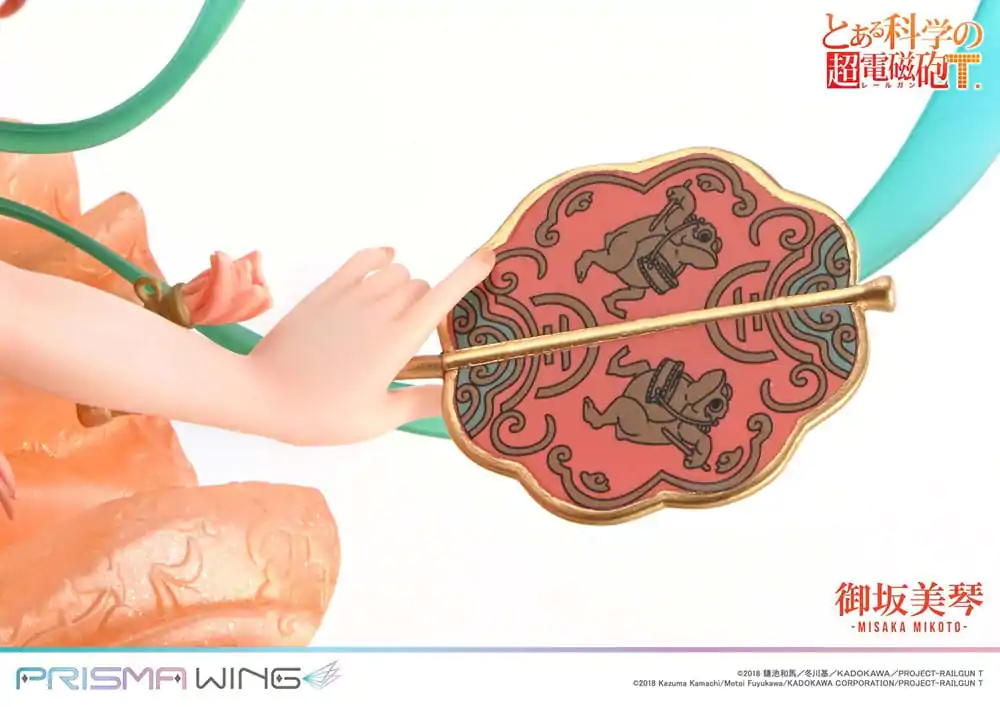 To Aru Kagaku no Railgun Prisma Wing PVC Statue 1/7 Misaka Mikoto Bonus Version 22 cm product photo