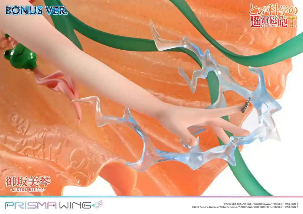 To Aru Kagaku no Railgun Prisma Wing PVC Statue 1/7 Misaka Mikoto Bonus Version 22 cm product photo