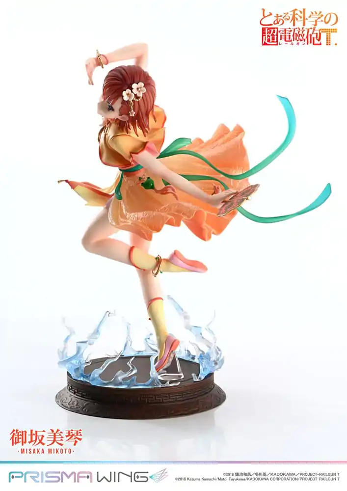 To Aru Kagaku no Railgun Prisma Wing PVC Statue 1/7 Misaka Mikoto Bonus Version 22 cm product photo