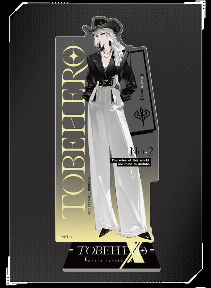 To Be Hero X Acrylic Stand Hero Show Series Queen 17 cm  product photo