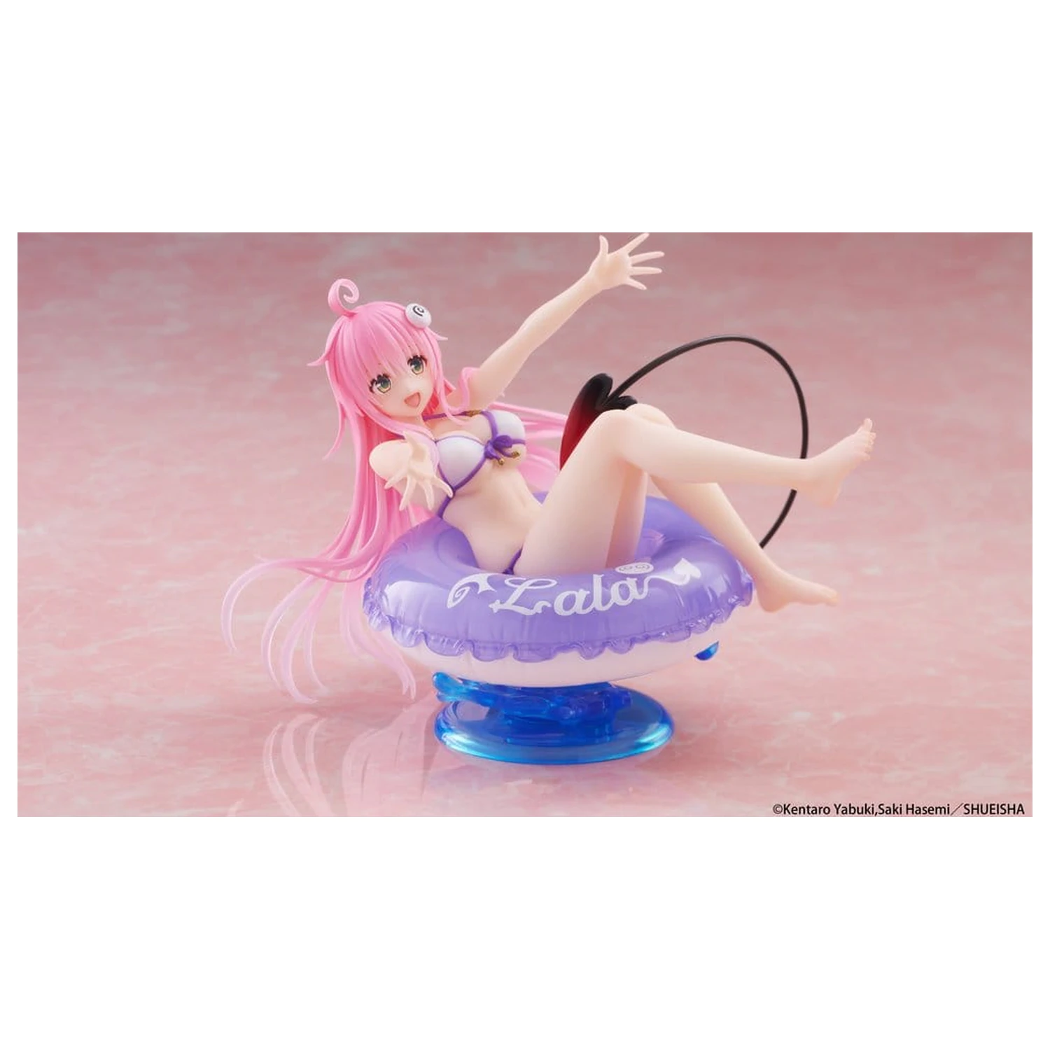 To Love-Ru Aqua Float Girls PVC Figure Lala 10 cm product photo