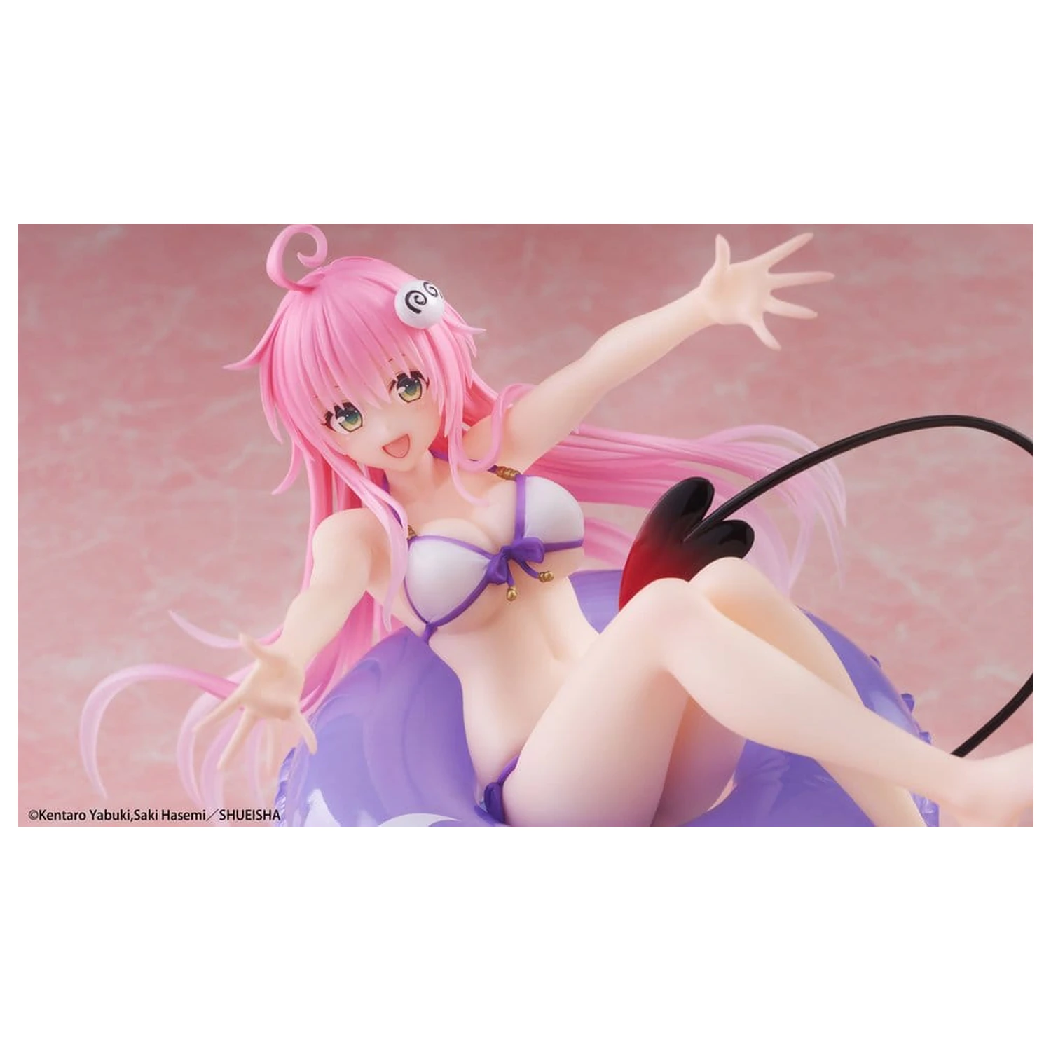 To Love-Ru Aqua Float Girls PVC Figure Lala 10 cm product photo