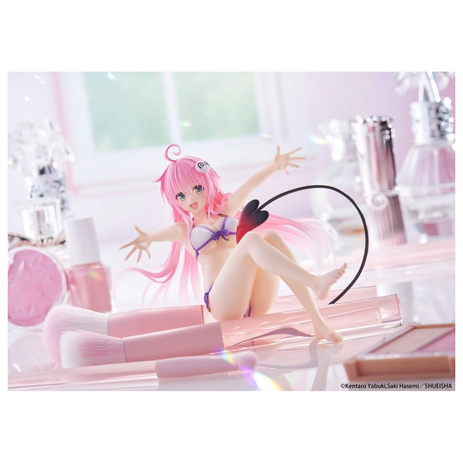 To Love-Ru Aqua Float Girls PVC Figure Lala 10 cm product photo