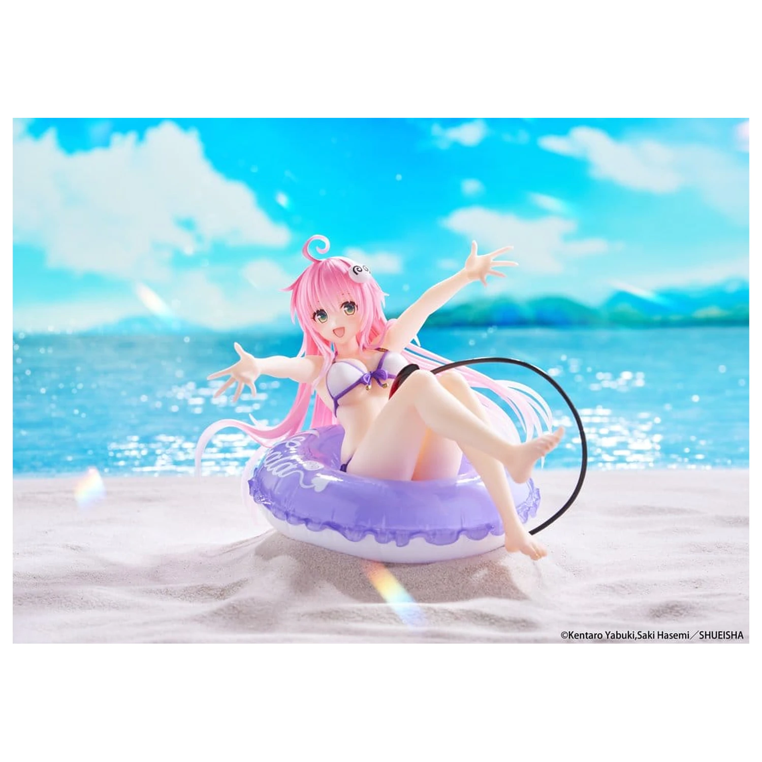 To Love-Ru Aqua Float Girls PVC Figure Lala 10 cm product photo