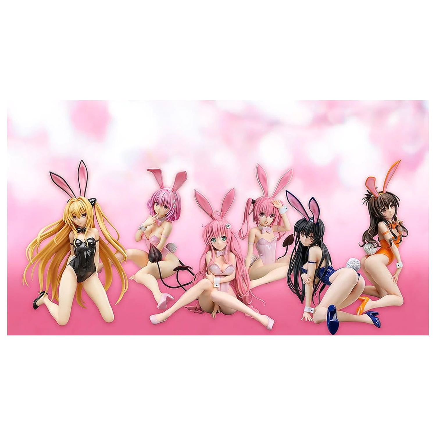 To Love-Ru Darkness PVC Figure 1/4 Nana Astar Deviluke Bare Leg Bunny Ver. 26 cm product photo