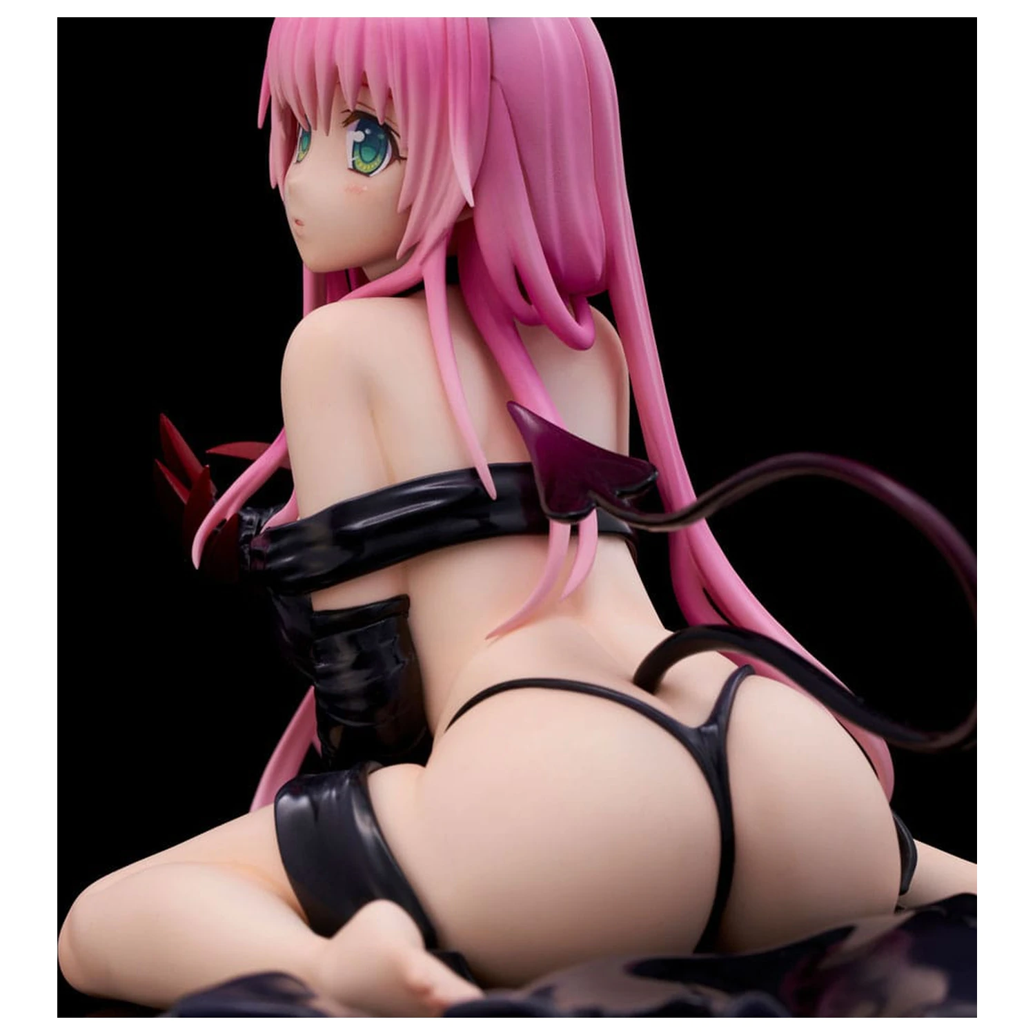 To Love-Ru Darkness Statue PVC 1/6 Lala Satalin Deviluke Darkness Ver. Renewal Package Edition 15 cm product photo