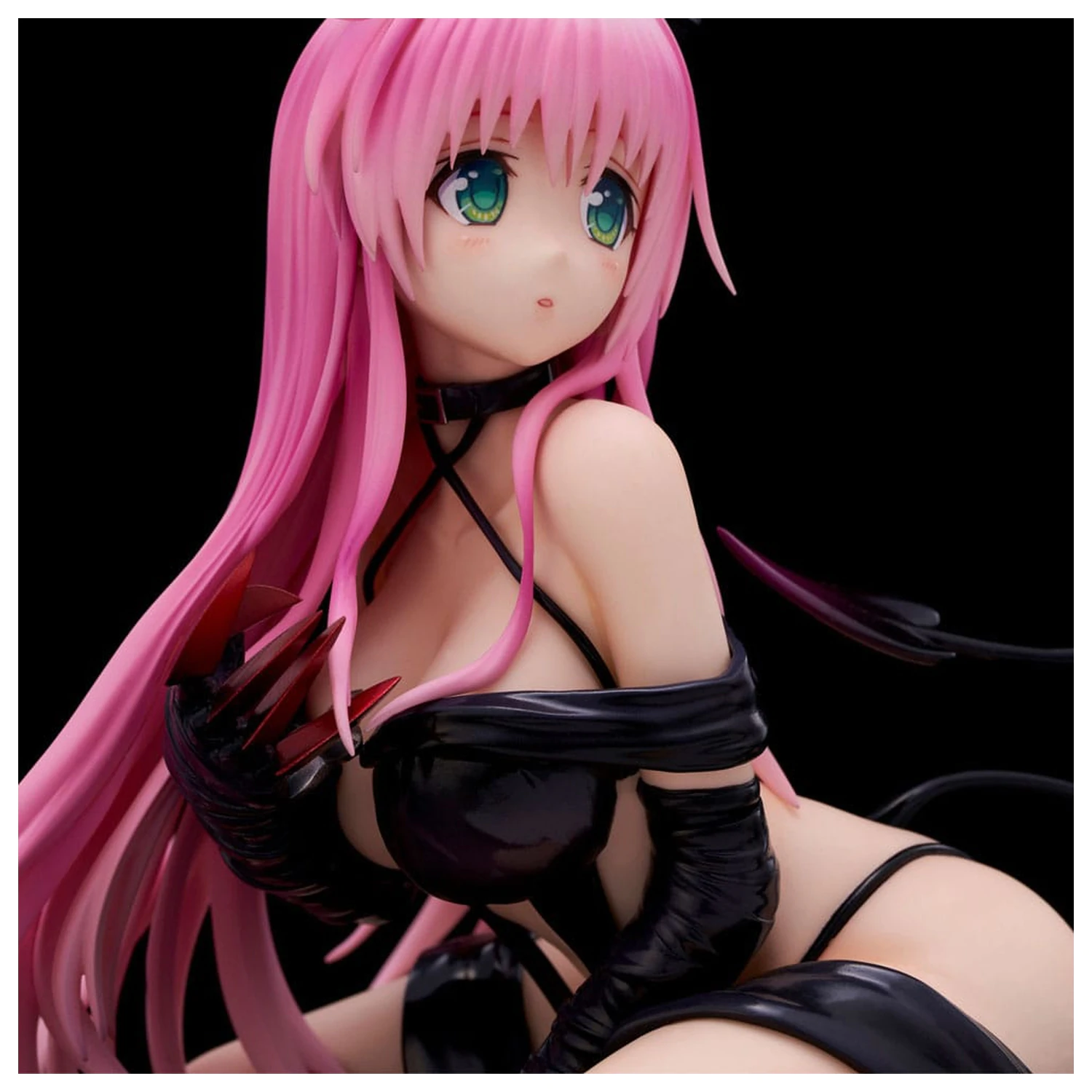 To Love-Ru Darkness Statue PVC 1/6 Lala Satalin Deviluke Darkness Ver. Renewal Package Edition 15 cm product photo