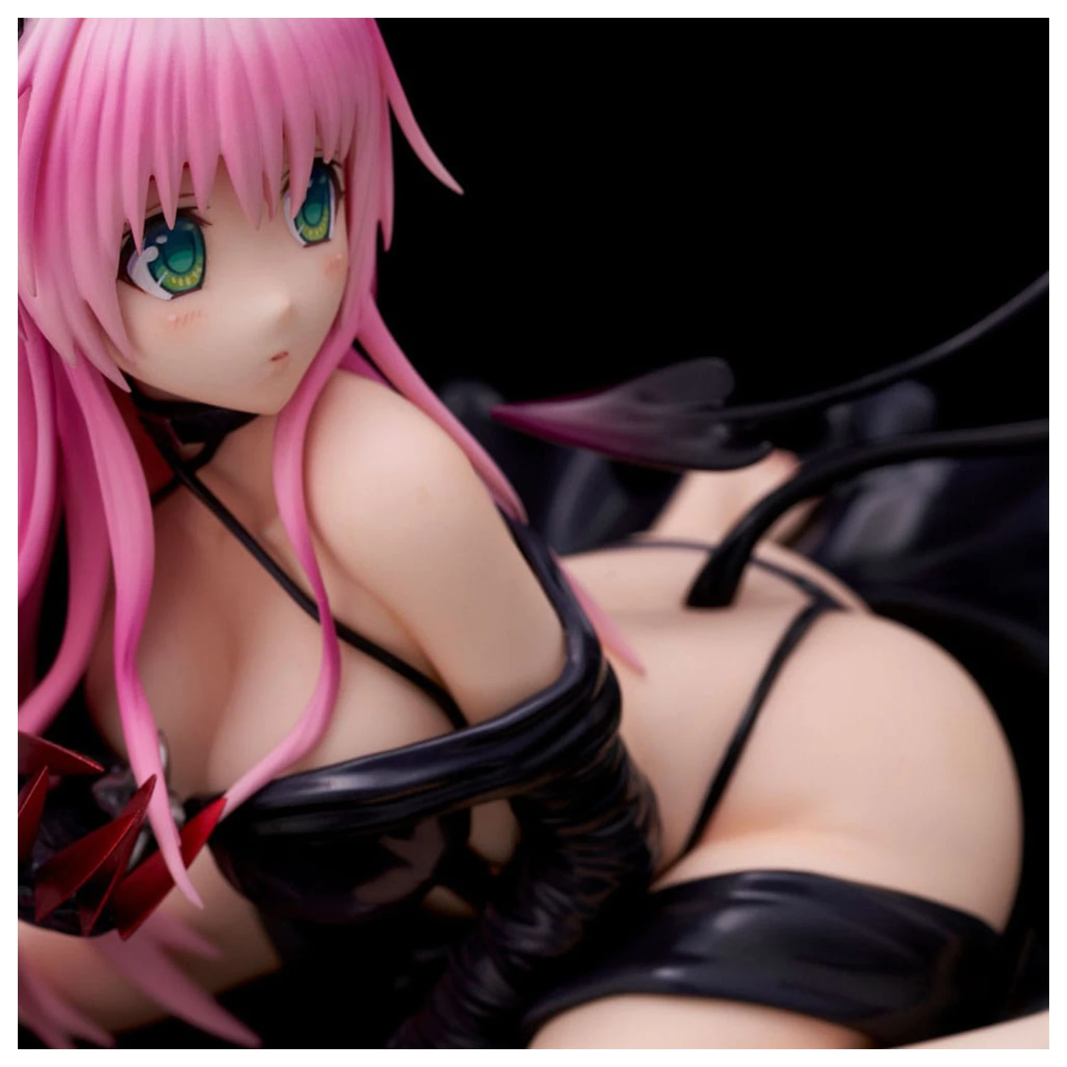 To Love-Ru Darkness Statue PVC 1/6 Lala Satalin Deviluke Darkness Ver. Renewal Package Edition 15 cm product photo