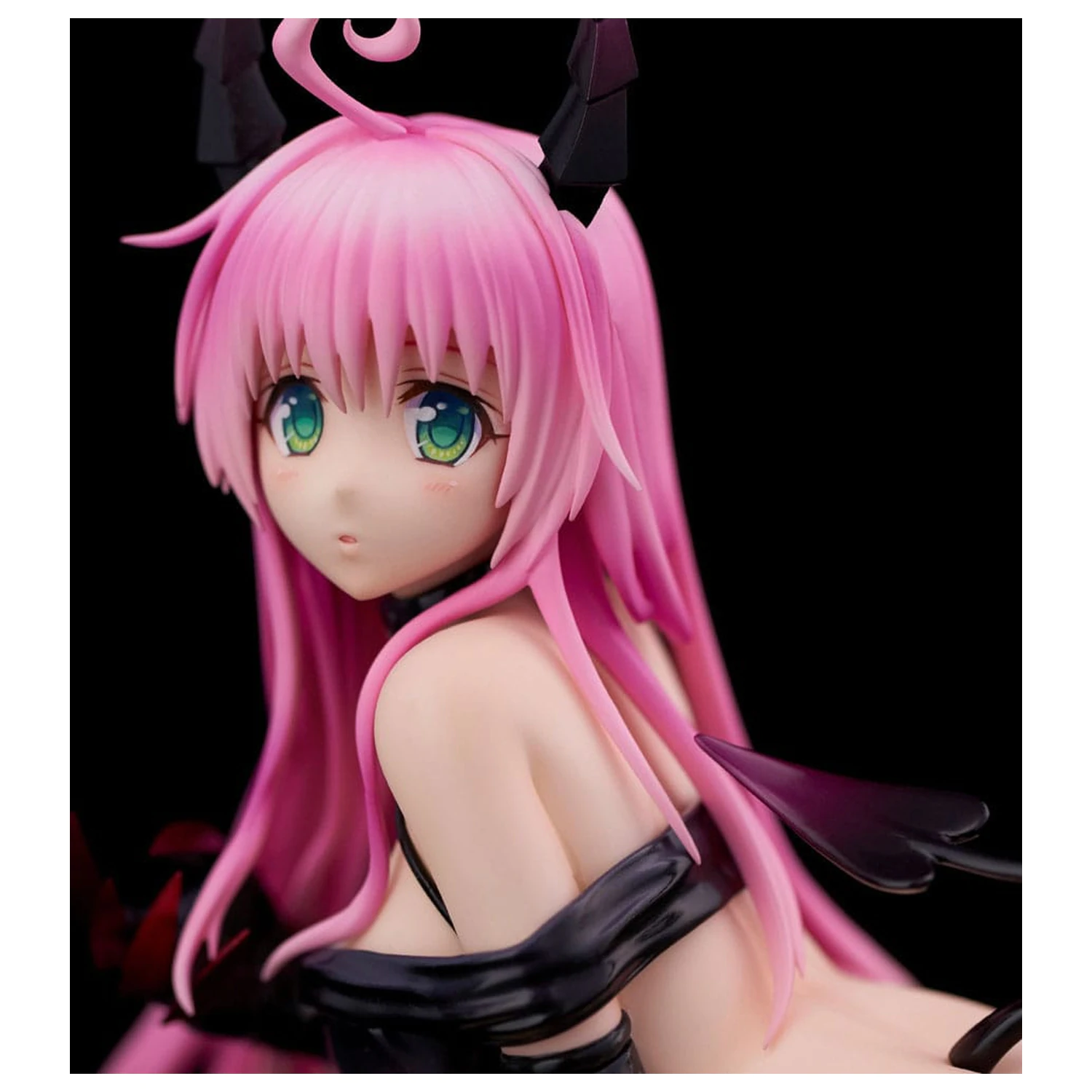 To Love-Ru Darkness Statue PVC 1/6 Lala Satalin Deviluke Darkness Ver. Renewal Package Edition 15 cm product photo