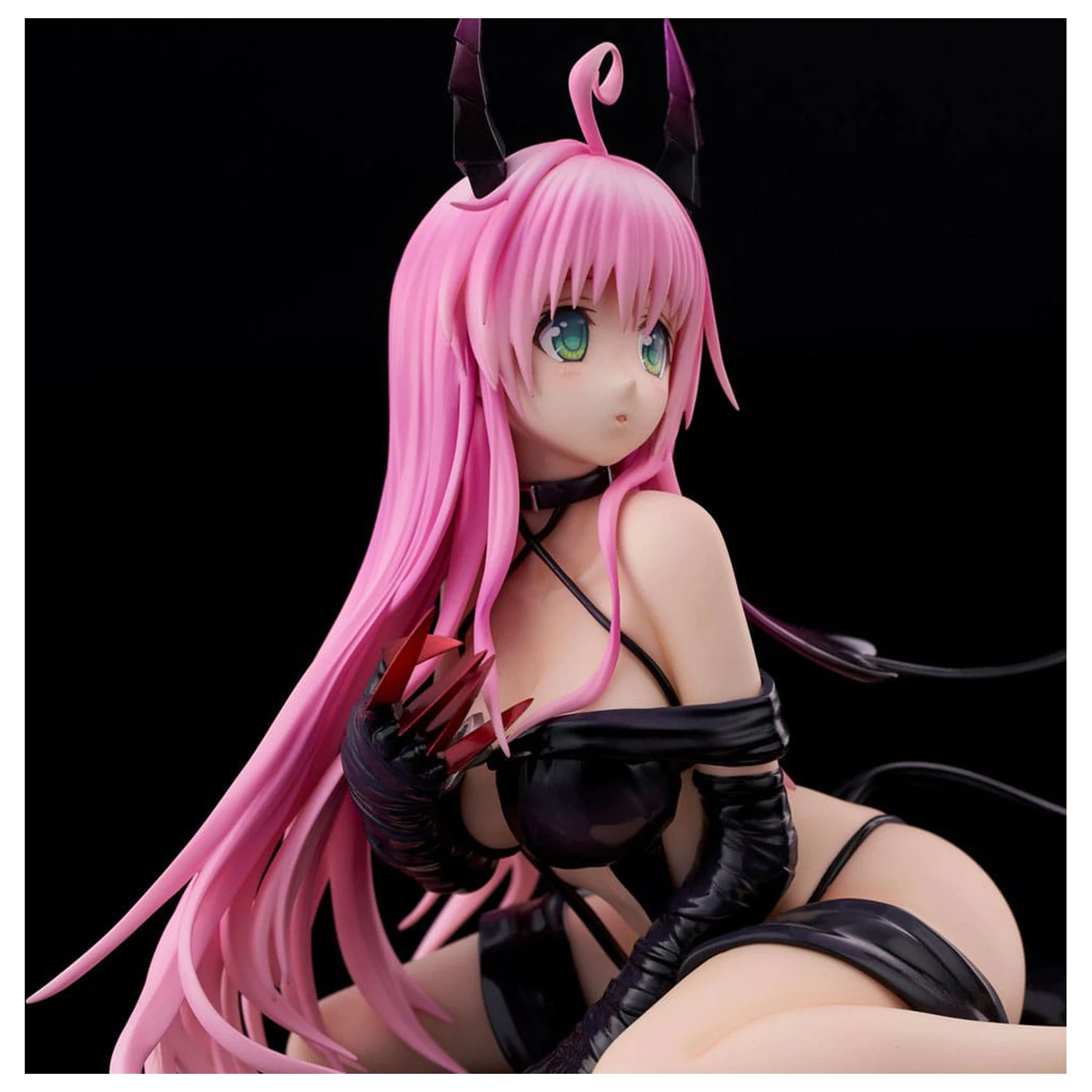 To Love-Ru Darkness Statue PVC 1/6 Lala Satalin Deviluke Darkness Ver. Renewal Package Edition 15 cm product photo