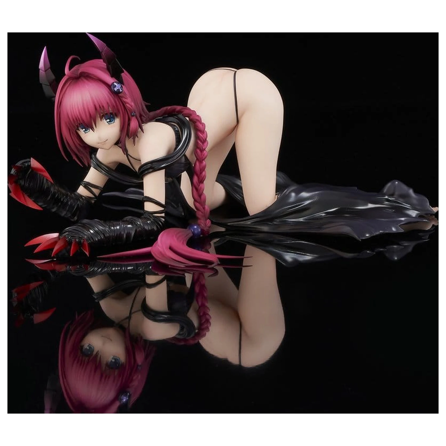 To Love-Ru Darkness PVC Figure 1/6 Mea Kurosaki Darkness Ver. (Renewal Package Edition) 11 cm product photo