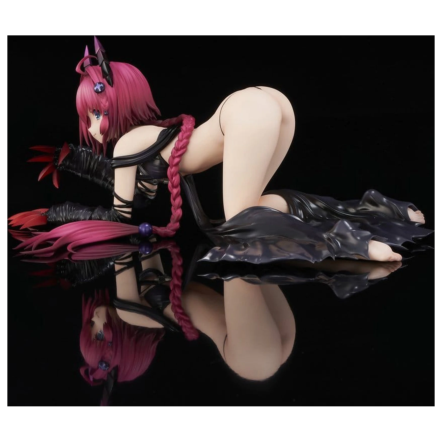 To Love-Ru Darkness PVC Figure 1/6 Mea Kurosaki Darkness Ver. (Renewal Package Edition) 11 cm product photo