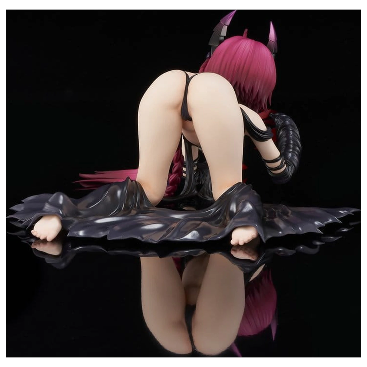 To Love-Ru Darkness PVC Figure 1/6 Mea Kurosaki Darkness Ver. (Renewal Package Edition) 11 cm product photo