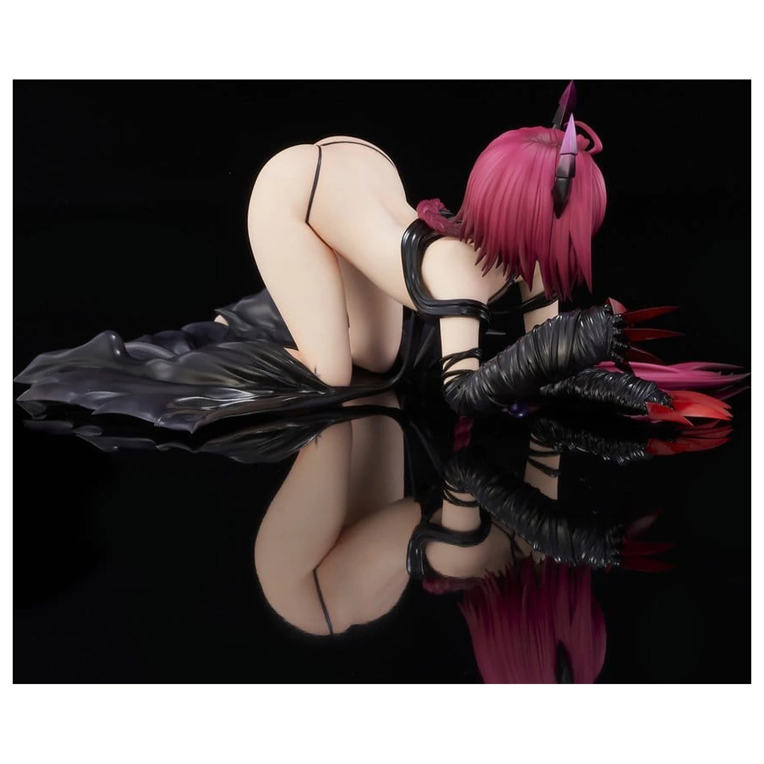 To Love-Ru Darkness PVC Figure 1/6 Mea Kurosaki Darkness Ver. (Renewal Package Edition) 11 cm product photo