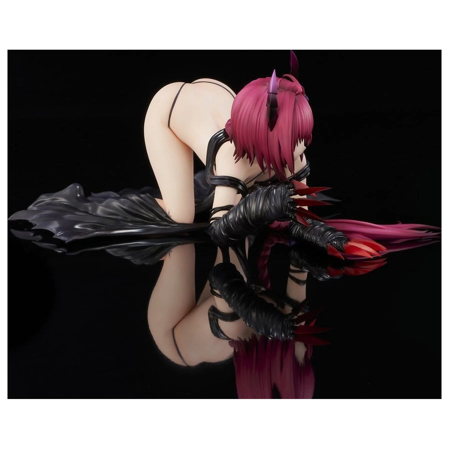 To Love-Ru Darkness PVC Figure 1/6 Mea Kurosaki Darkness Ver. (Renewal Package Edition) 11 cm product photo