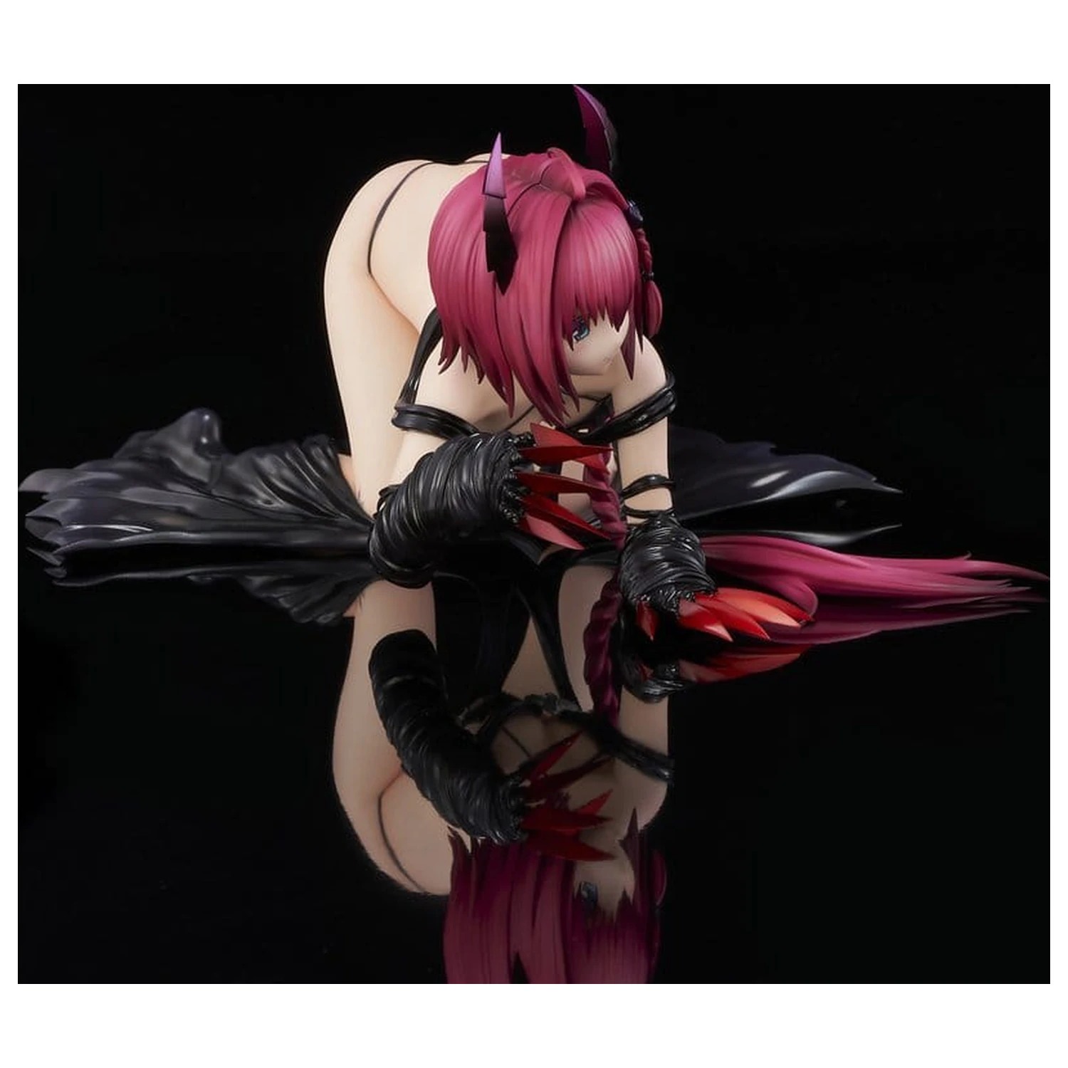 To Love-Ru Darkness PVC Figure 1/6 Mea Kurosaki Darkness Ver. (Renewal Package Edition) 11 cm product photo