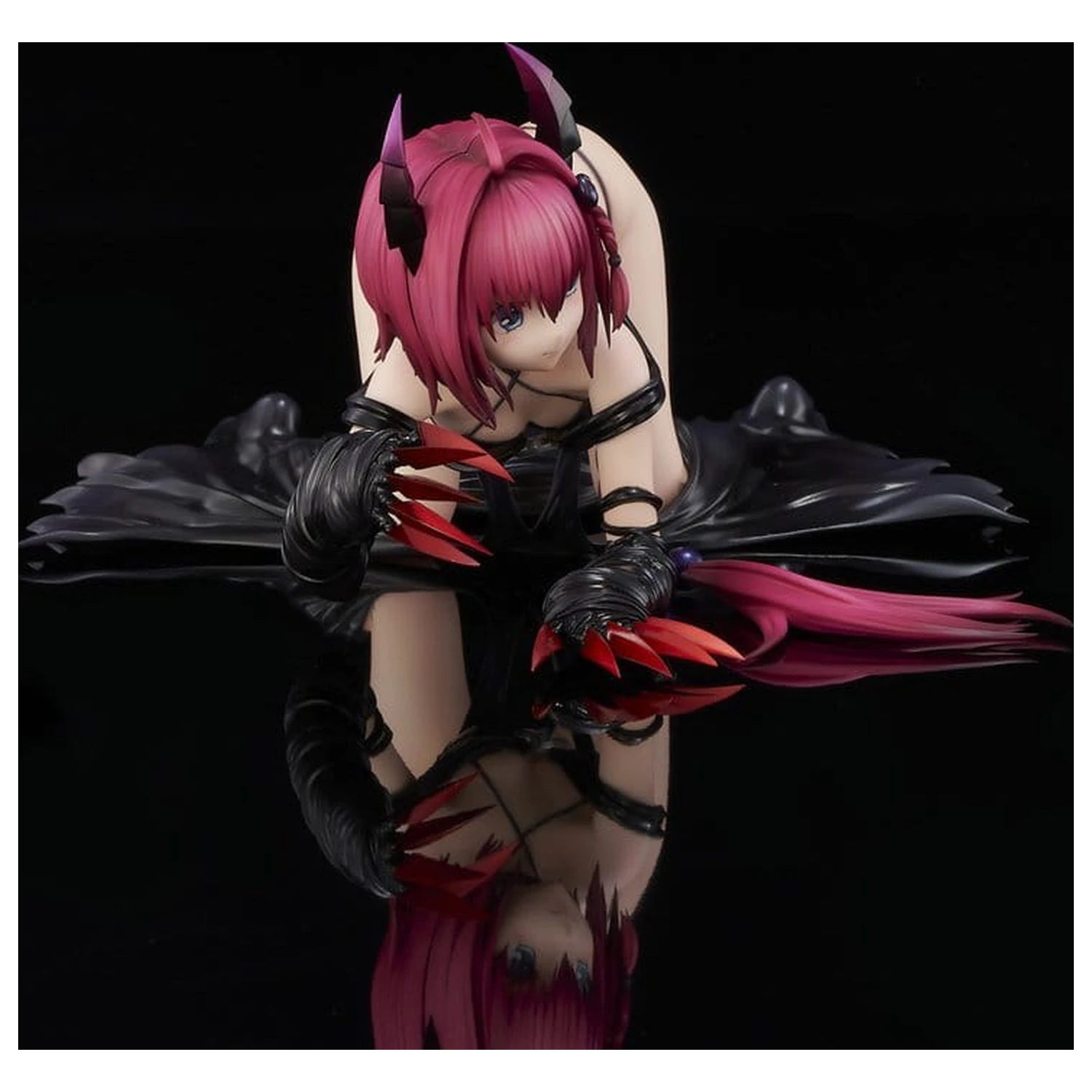 To Love-Ru Darkness PVC Figure 1/6 Mea Kurosaki Darkness Ver. (Renewal Package Edition) 11 cm product photo