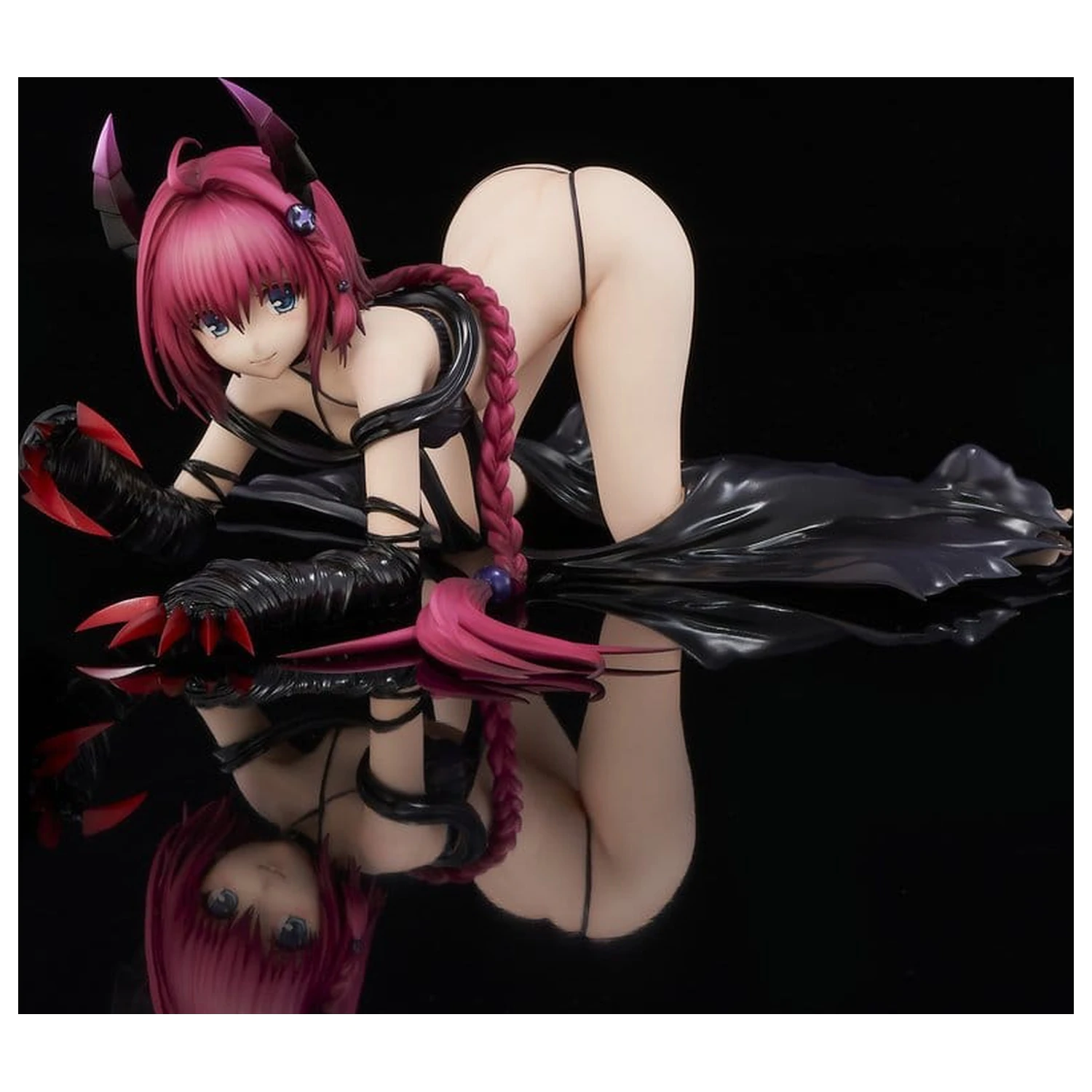 To Love-Ru Darkness PVC Figure 1/6 Mea Kurosaki Darkness Ver. (Renewal Package Edition) 11 cm product photo