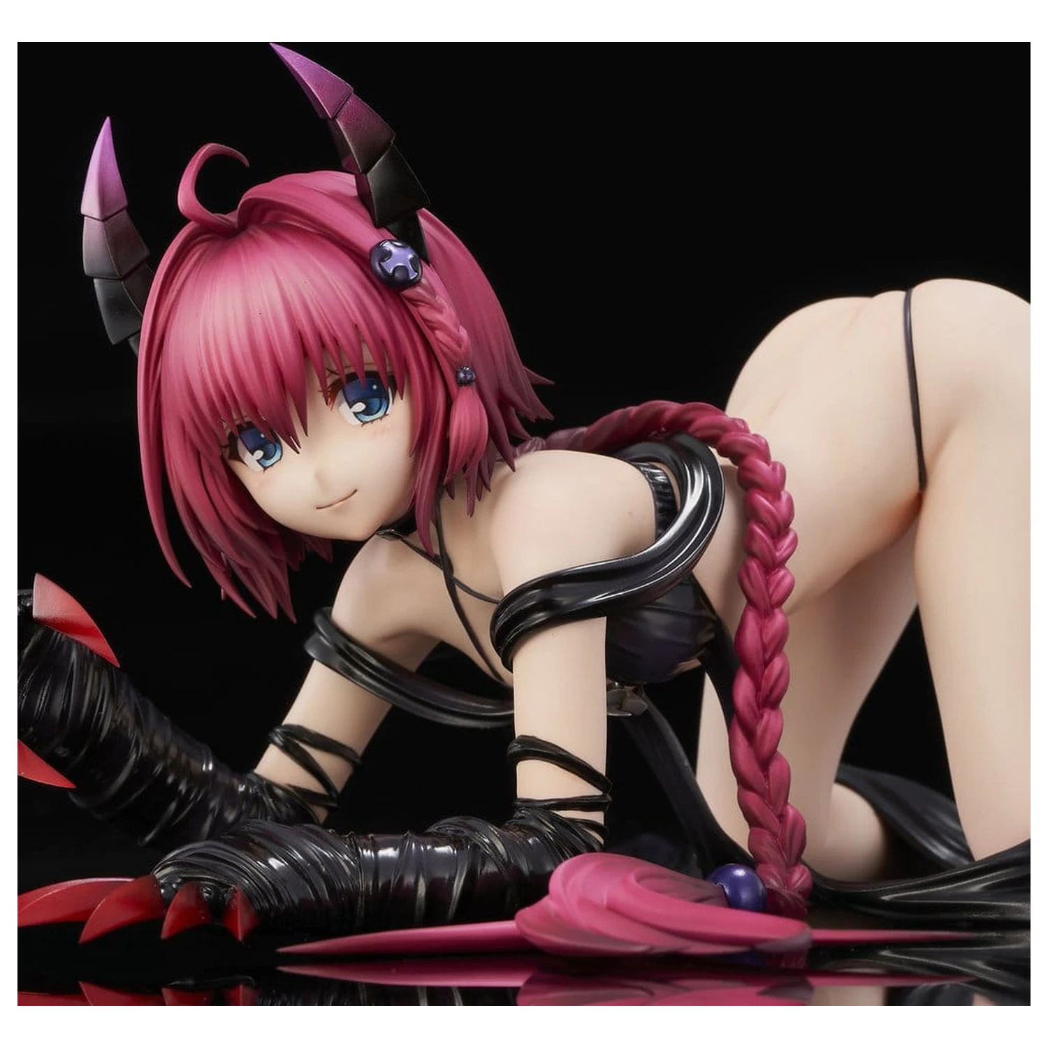 To Love-Ru Darkness PVC Figure 1/6 Mea Kurosaki Darkness Ver. (Renewal Package Edition) 11 cm product photo