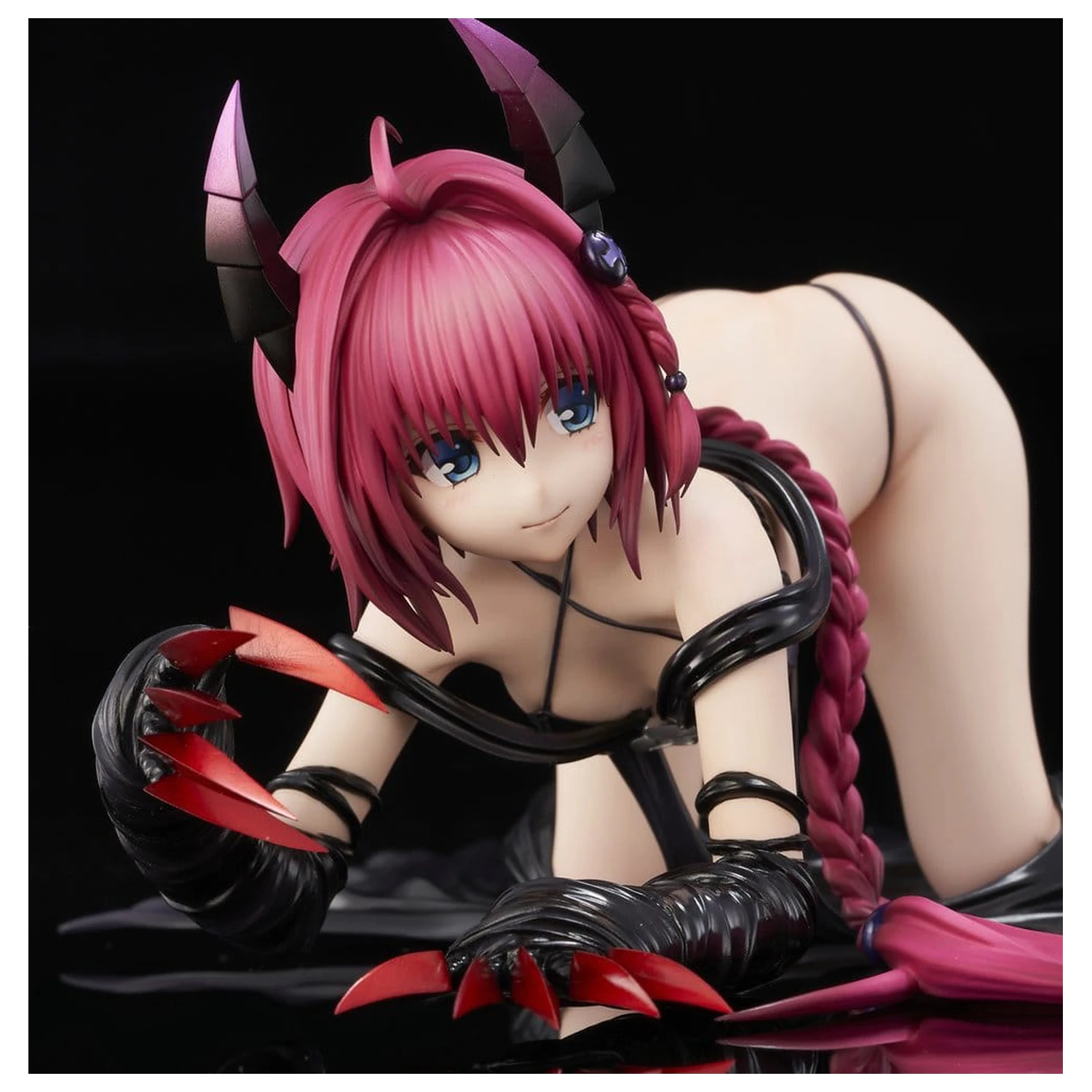 To Love-Ru Darkness PVC Figure 1/6 Mea Kurosaki Darkness Ver. (Renewal Package Edition) 11 cm product photo
