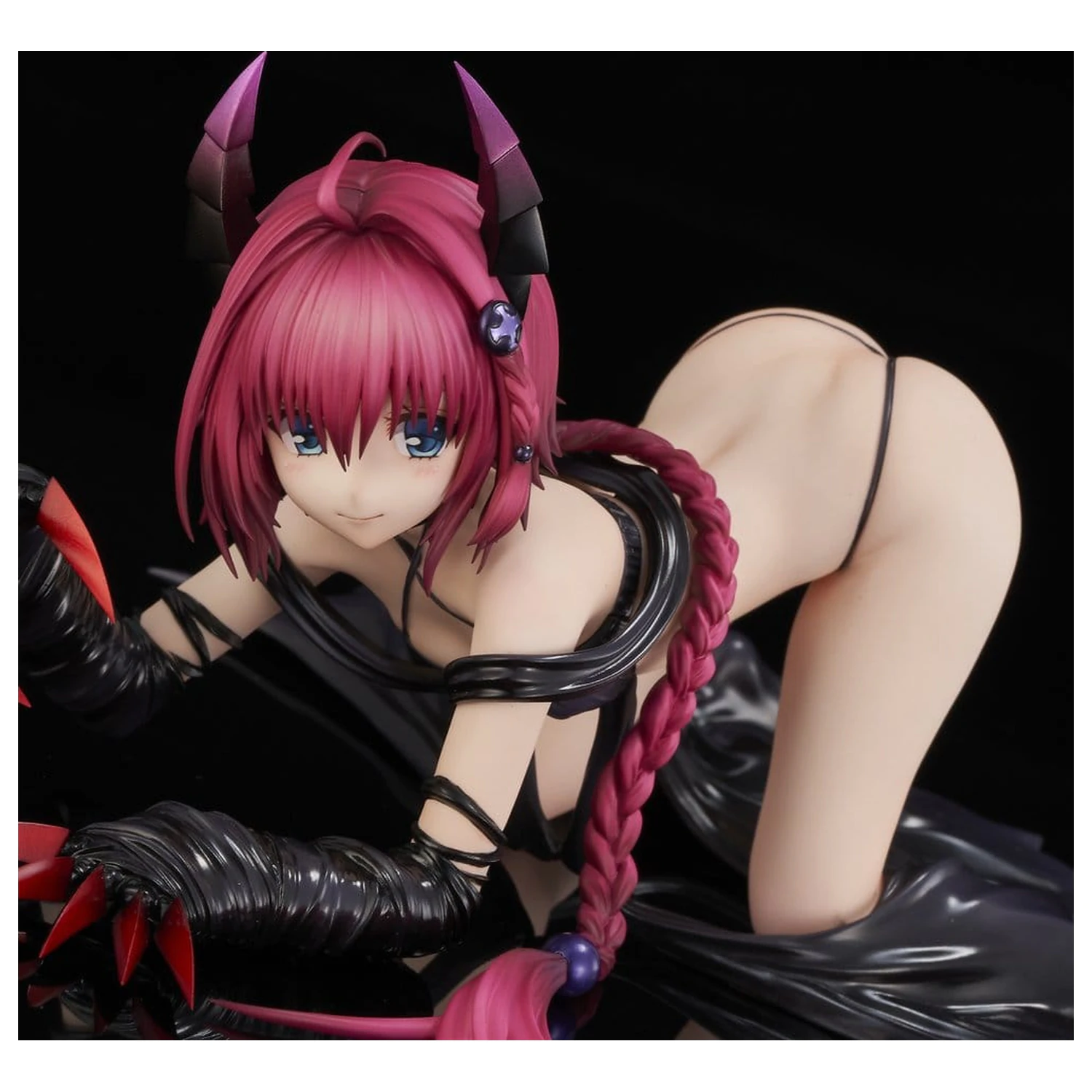 To Love-Ru Darkness PVC Figure 1/6 Mea Kurosaki Darkness Ver. (Renewal Package Edition) 11 cm product photo