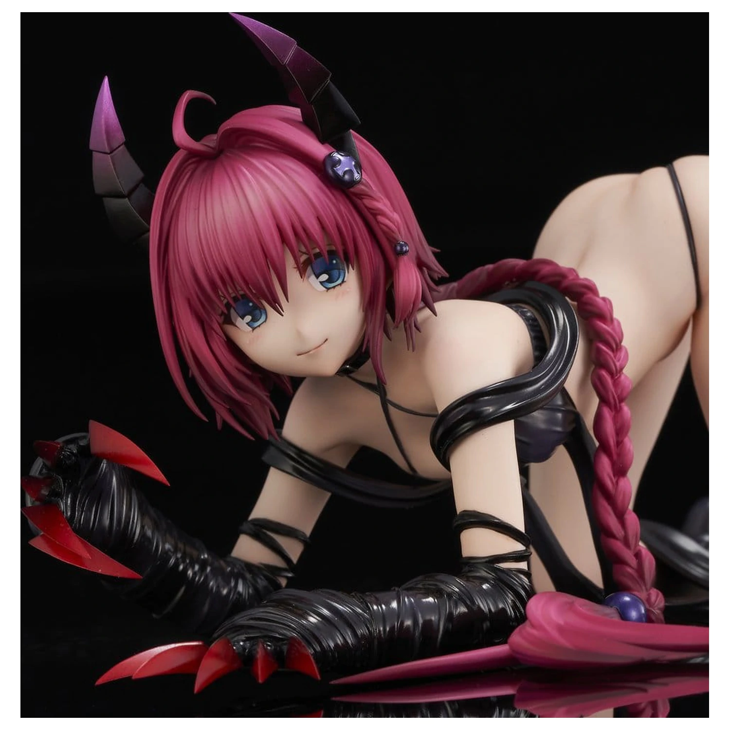 To Love-Ru Darkness PVC Figure 1/6 Mea Kurosaki Darkness Ver. (Renewal Package Edition) 11 cm product photo