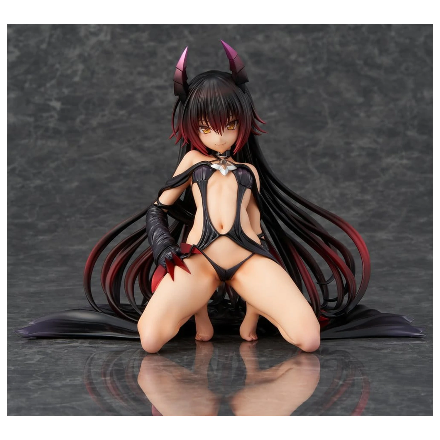To Love-Ru Darkness PVC Statue 1/6 Nemesis Darkness Version (Renewel Package Edition) 16 cm product photo