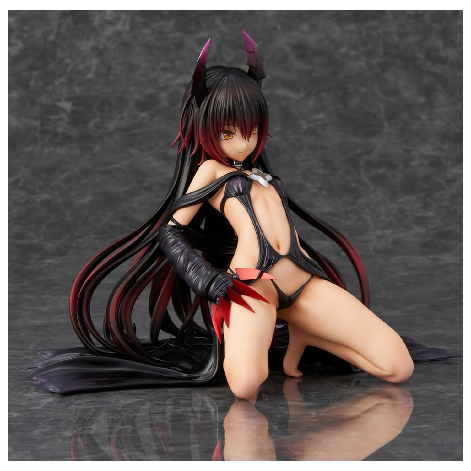 To Love-Ru Darkness PVC Statue 1/6 Nemesis Darkness Version (Renewel Package Edition) 16 cm product photo