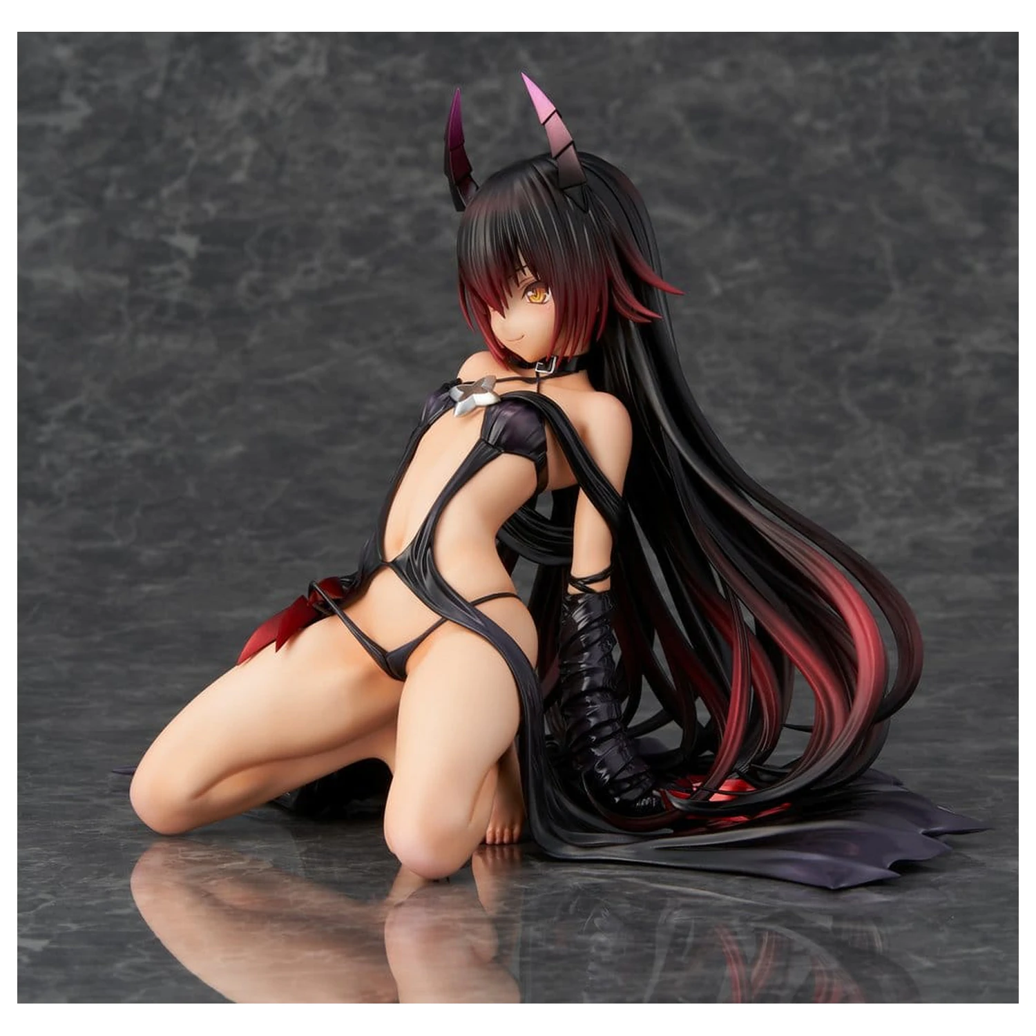 To Love-Ru Darkness PVC Statue 1/6 Nemesis Darkness Version (Renewel Package Edition) 16 cm product photo