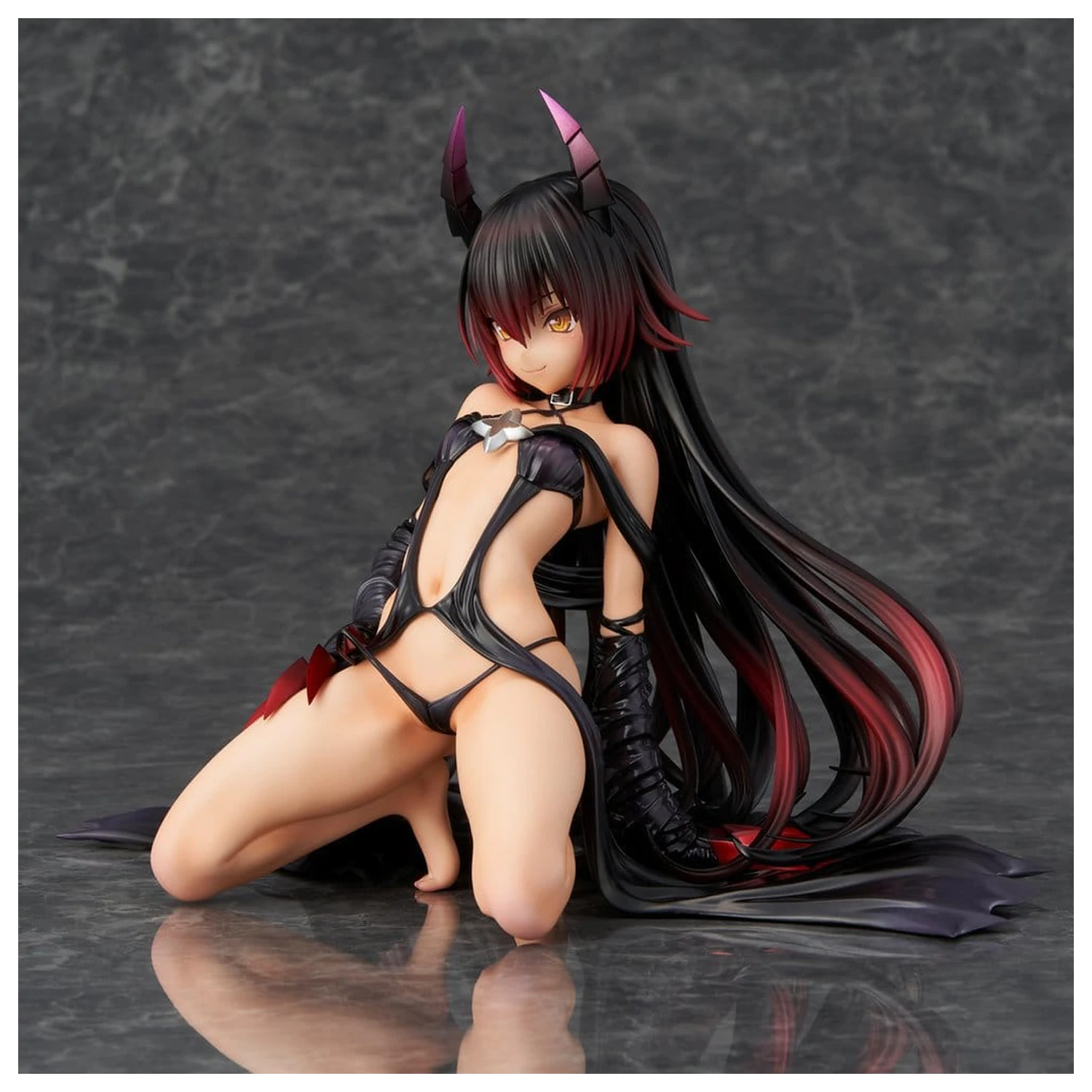 To Love-Ru Darkness PVC Statue 1/6 Nemesis Darkness Version (Renewel Package Edition) 16 cm product photo