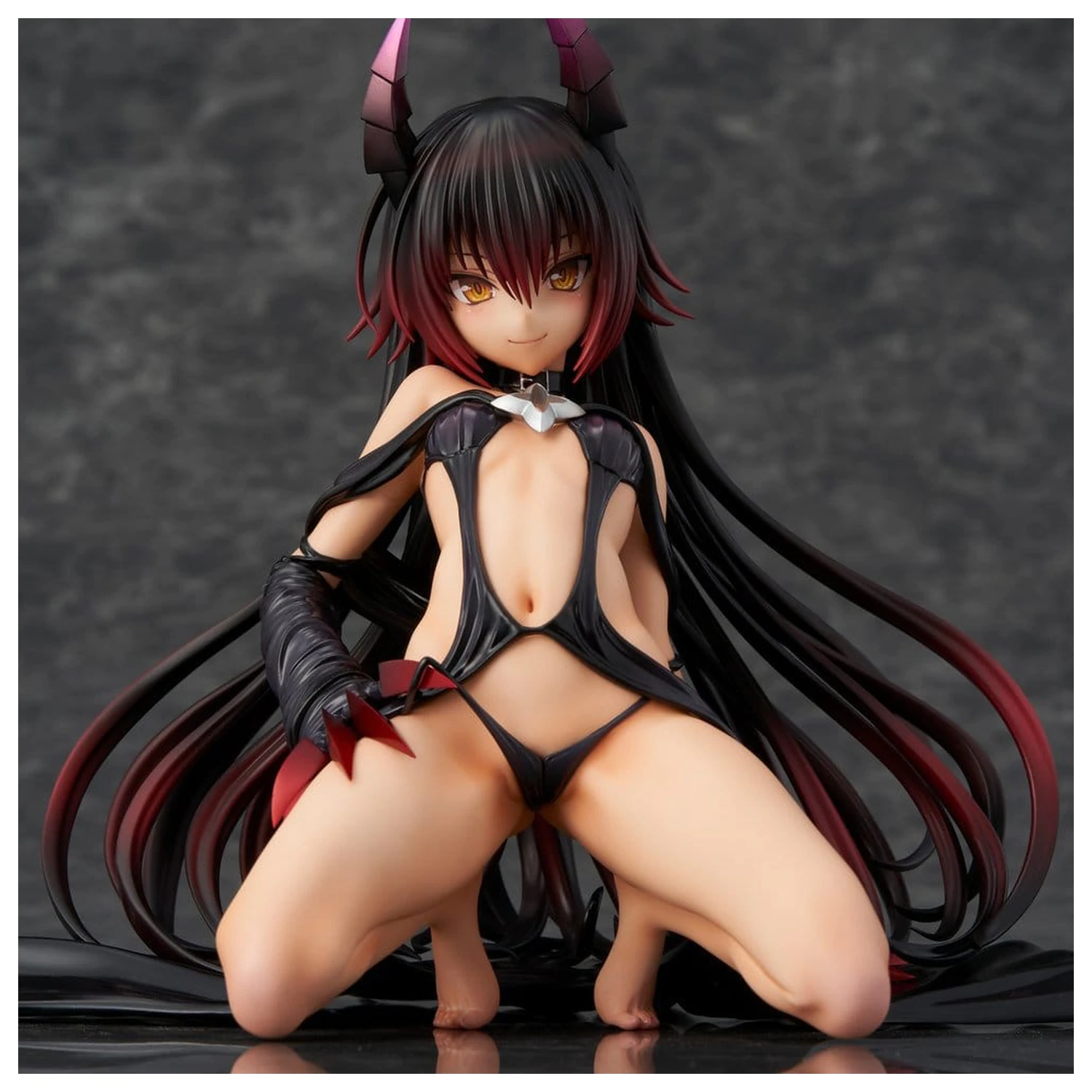 To Love-Ru Darkness PVC Statue 1/6 Nemesis Darkness Version (Renewel Package Edition) 16 cm product photo