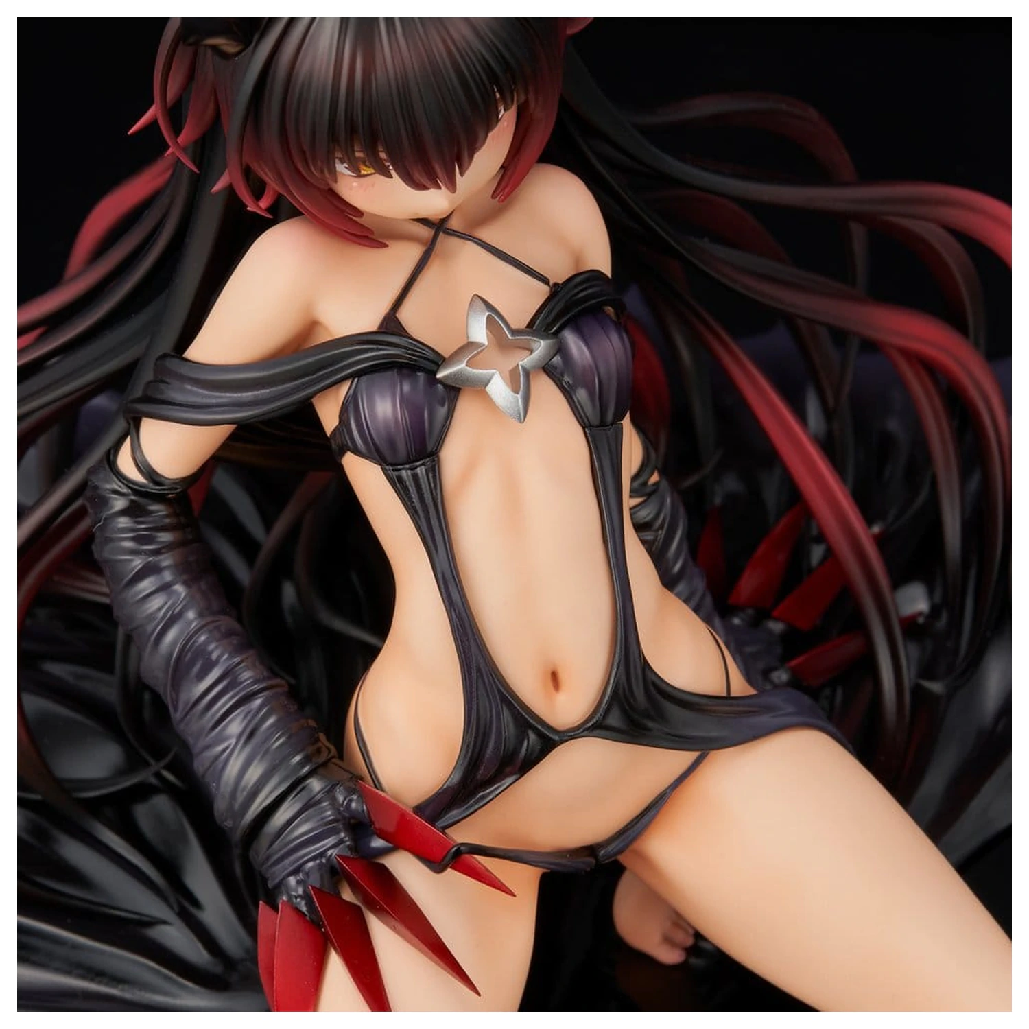 To Love-Ru Darkness PVC Statue 1/6 Nemesis Darkness Version (Renewel Package Edition) 16 cm product photo