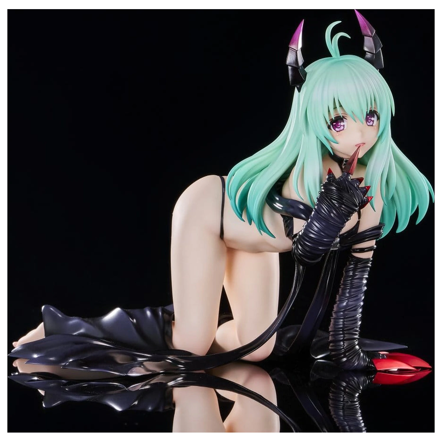 To Love-Ru Darkness PVC Figure 1/6 Run Elsie Jewelria Darkness Ver. (Renewal Package Edition) 15 cm product photo