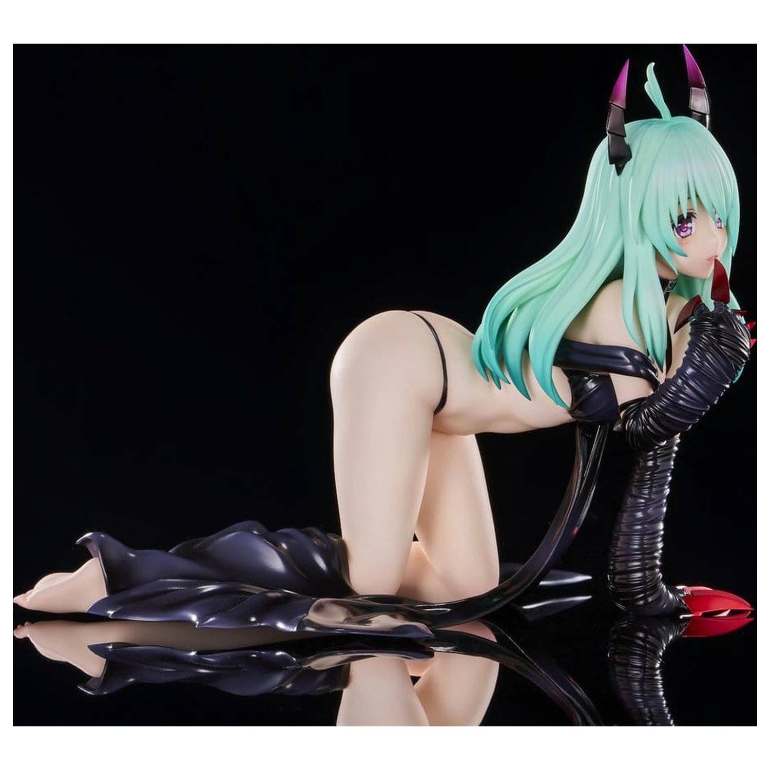 To Love-Ru Darkness PVC Figure 1/6 Run Elsie Jewelria Darkness Ver. (Renewal Package Edition) 15 cm product photo