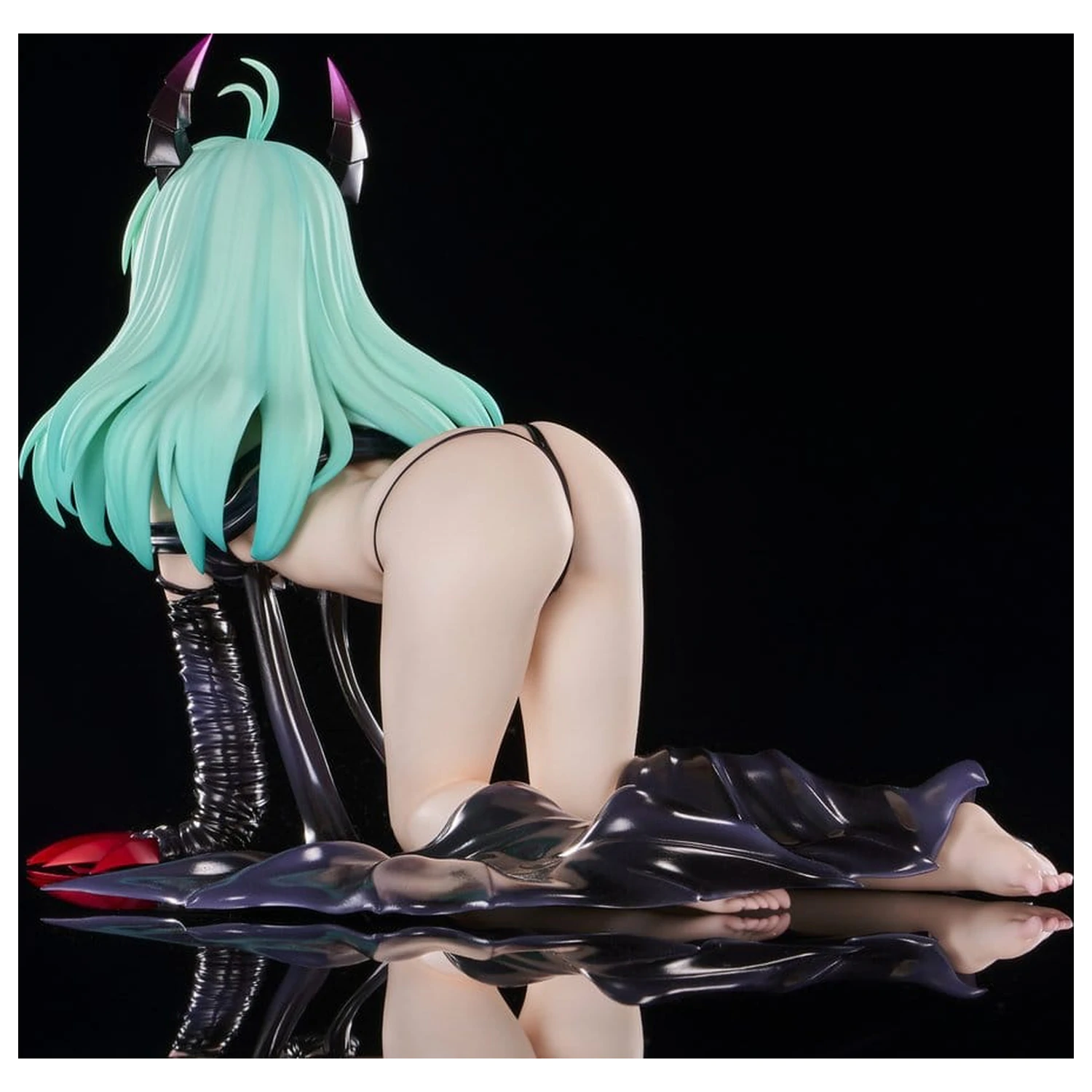 To Love-Ru Darkness PVC Figure 1/6 Run Elsie Jewelria Darkness Ver. (Renewal Package Edition) 15 cm product photo