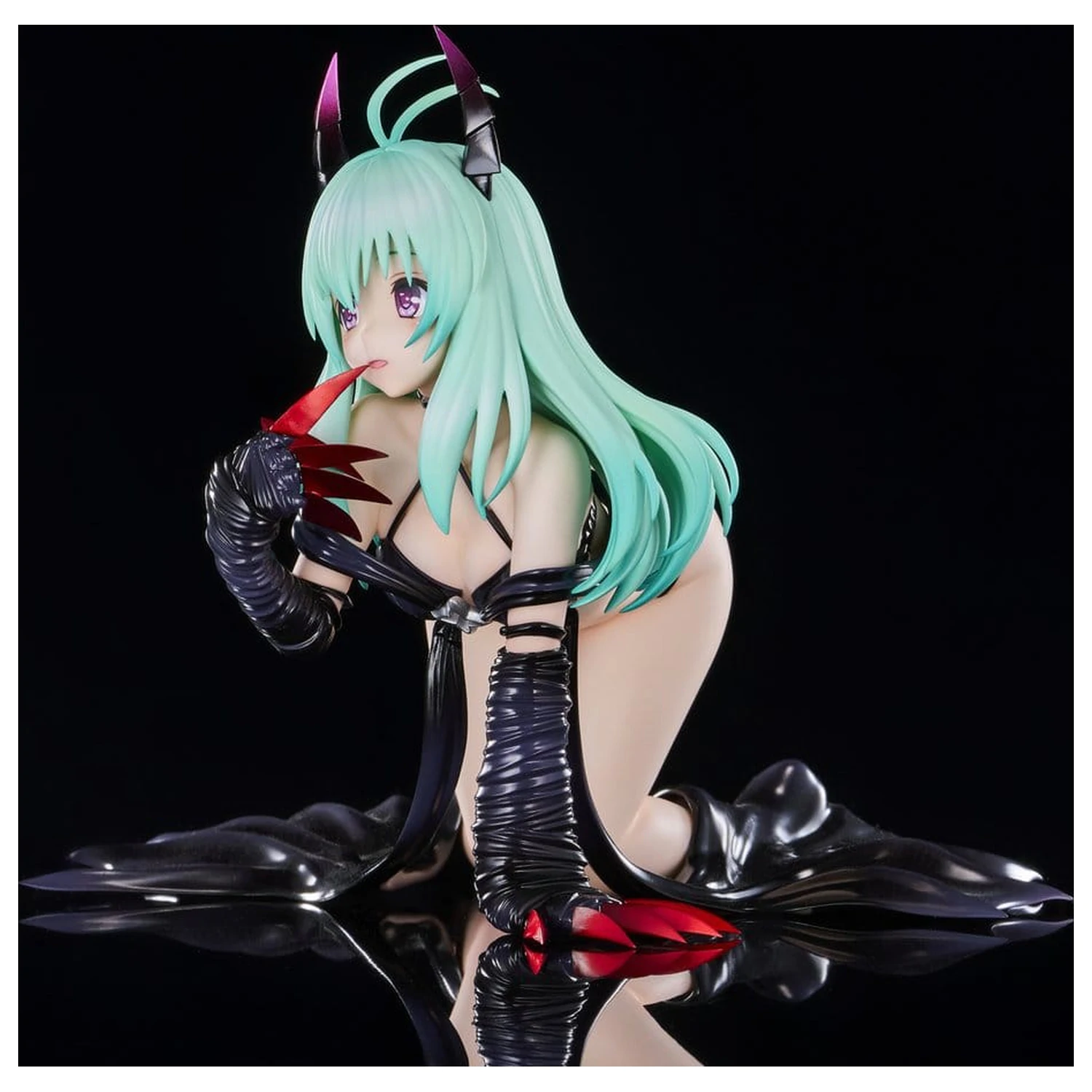 To Love-Ru Darkness PVC Figure 1/6 Run Elsie Jewelria Darkness Ver. (Renewal Package Edition) 15 cm product photo