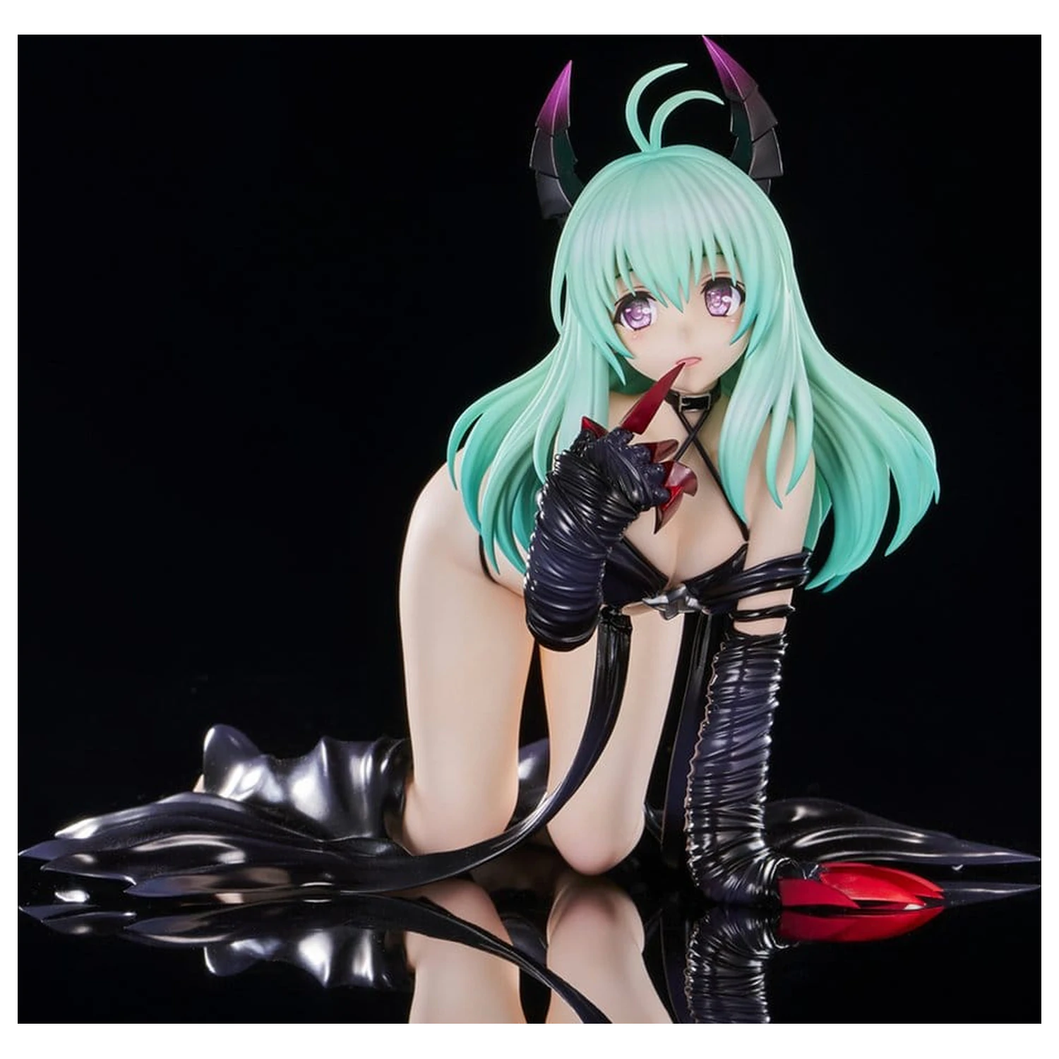 To Love-Ru Darkness PVC Figure 1/6 Run Elsie Jewelria Darkness Ver. (Renewal Package Edition) 15 cm product photo