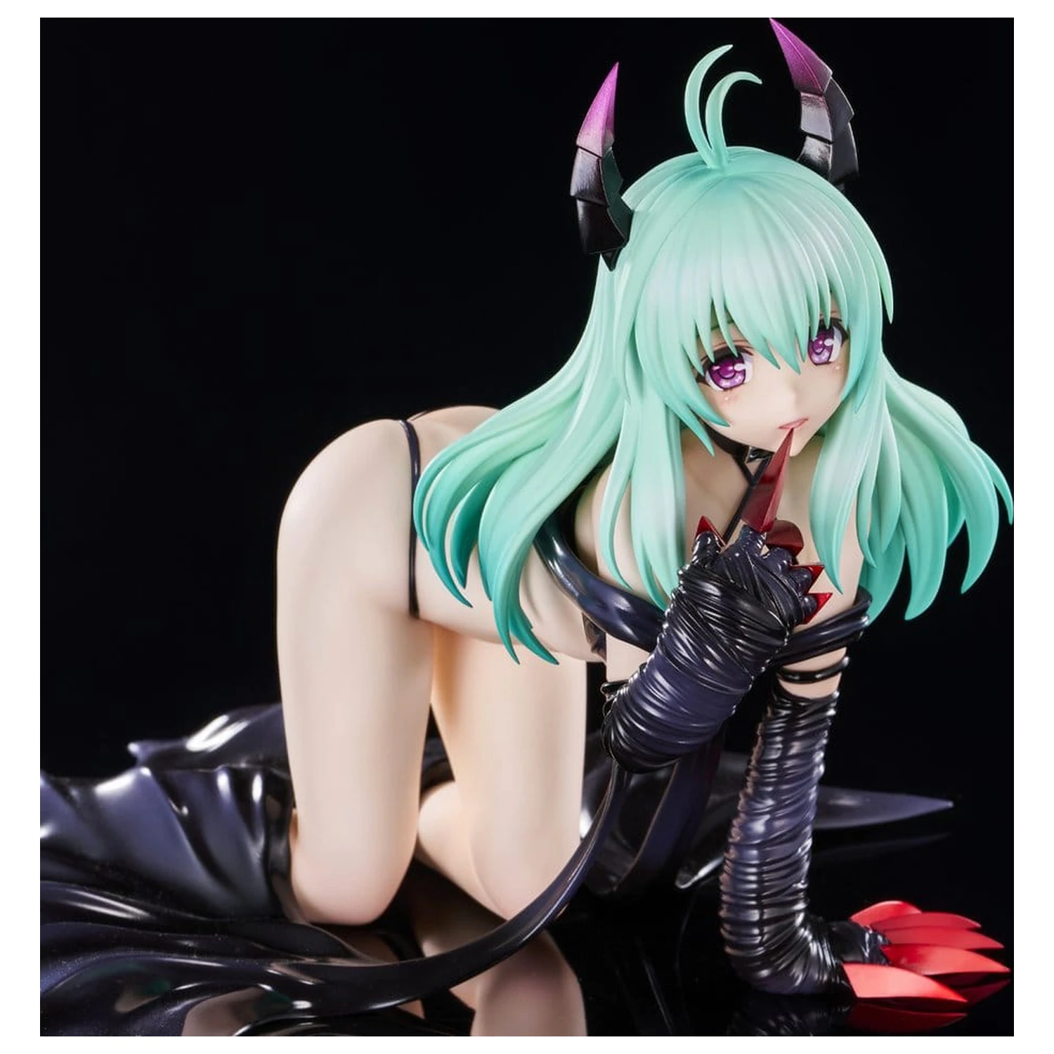 To Love-Ru Darkness PVC Figure 1/6 Run Elsie Jewelria Darkness Ver. (Renewal Package Edition) 15 cm product photo