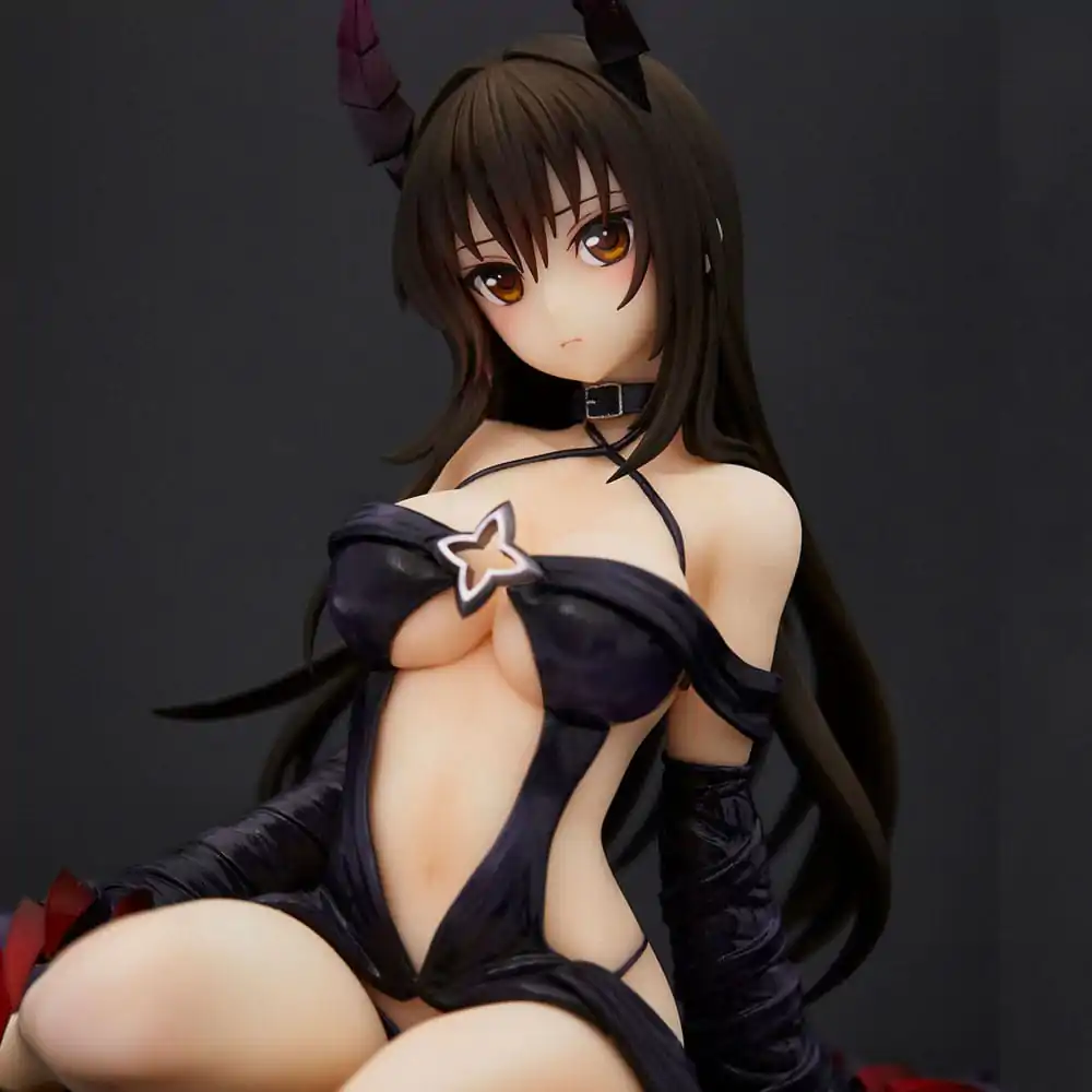 To Love-Ru Darkness PVC Statue 1/6 Yui Kotegawa Darkness Ver. Renewal Package Edition 16 cm product photo